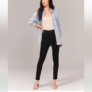 Abercrombie High Rise Super Skinny Jeans